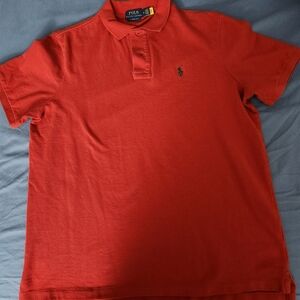 Polo by Ralph Lauren Men's Red Polo Shirt